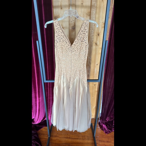 Vintage House of 9 Evening gown Cocktail gown Possibly Satin, Lace and Tulle - Picture 2 of 5